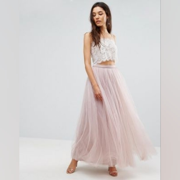 Little Mistress Dresses & Skirts - Little Mistress Blush Maxi Skirt